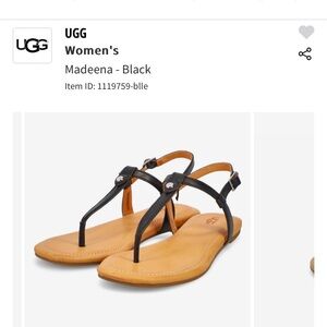 UGG Madeena sandals-new in box never opened